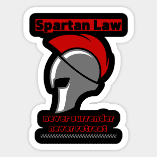 Spartan Sticker